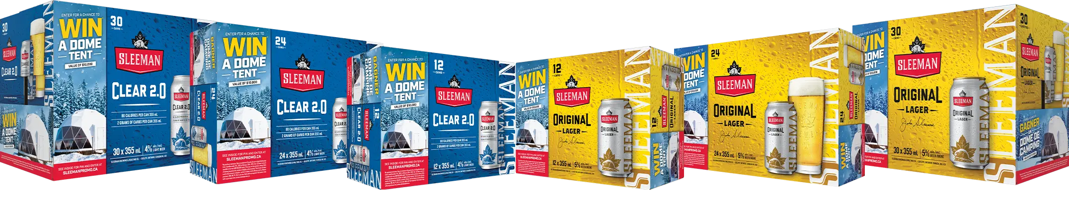 Sleeman Beer Boxes